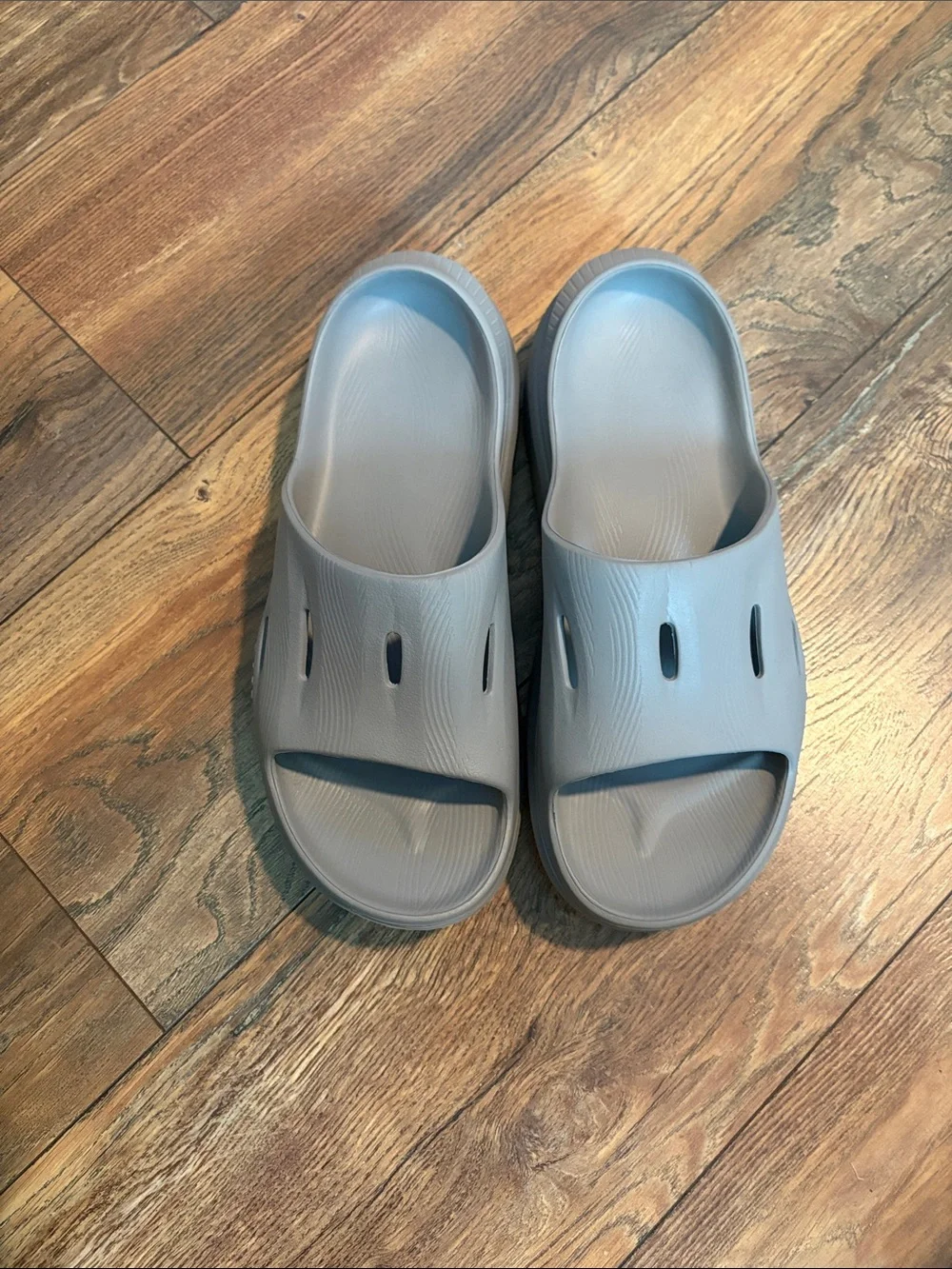 Hoka Ora Recovery 3 Slides Like New Grey Men's 8 Womens 10